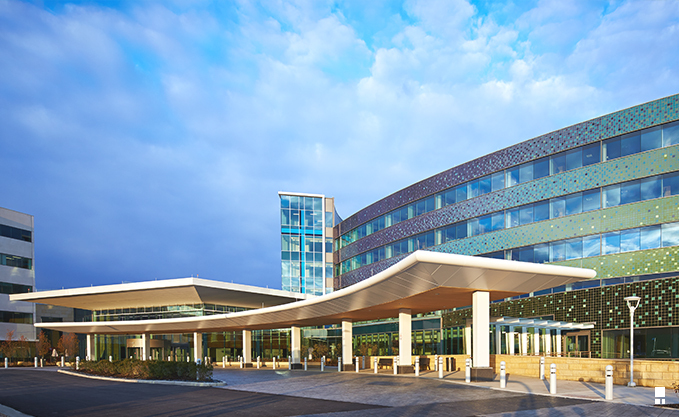 Anderson Mercy Hospital entrance