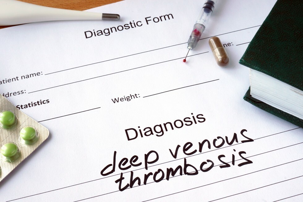 Deep venous thrombosis diagnosis